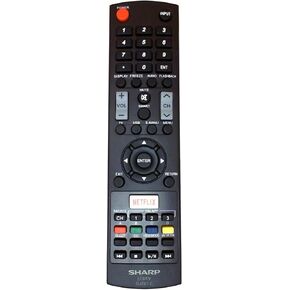 Sharp Gj221-c Oem Hdtv Remote Control For Lc-40le653u, Lc-43le653u