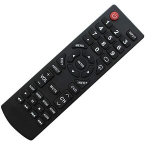 Universal Remote Control Compatible for All Insignia TVs NS-24LD100A13 NS-32E859A11 NS-42E470A13 NS-42E859A11 NS-42E480A13 NS-32D120-A13 NS-L37Q-10A NS-L42Q-10A Plasma LCD LED HDTV TV
