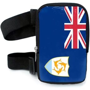 Barbados Flag Thigh Bag | Leg Harness for Women | Outdoor Waist Pouch | Carnival Hiking Travel Fanny Pack with Adjustable Straps | Barbados