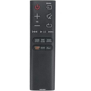 AH59-02692A Replace Remote fit for Samsung Soundbar HW-J650 HW-J651 HW-J6500 HW-J6501 HW-J7500 HW-J7501 HW-J8500 HW-J8501 HW-J8500R HW-J8501R HW-J6501R HW-J6500R HW-J7500R HW-J7501R HW-J650/ZA
