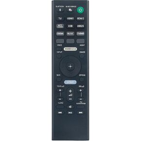 RMT-AH509U Replace Remote Control fit for Sony Sound Bar Surround Speaker HT-A7000 1-009-357-11 Sub RMT-AH509J