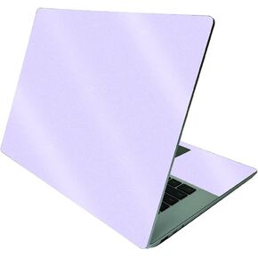 MightySkins Glossy Glitter Skin Compatible With Microsoft Surface Laptop 4 15" - Solid White | Protective, Durable High-Gloss Glitter Finish | Easy to Apply and Change Styles | Made in The USA