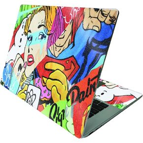 MightySkins Glossy Glitter Skin Compatible with Microsoft Surface Laptop 4 15" - Rainbow Pineapples | Protective, Durable High-Gloss Glitter Finish | Easy to Apply and Change Styles | Made in The USA