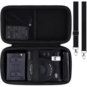 khanka Hard Travel Case Replacement for Fujifilm Instax Mini 99 Instant Film Camera,Case Only.(Black)