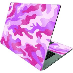 MightySkins Glossy Glitter Skin Compatible with Microsoft Surface Laptop 4 15" - Pink Camo | Protective, Durable High-Gloss Glitter Finish | Easy to Apply, Remove, and Change Styles | Made in The USA