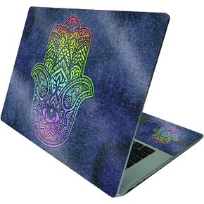 MightySkins Glossy Glitter Skin Compatible with Microsoft Surface Laptop 4 15" - Green Stone | Protective, Durable High-Gloss Glitter Finish | Easy to Apply and Change Styles | Made in The USA