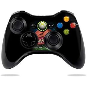 MightySkins Skin Compatible with Microsoft Xbox 360 Controller - Football Monster | Protective, Durable, and Unique Vinyl Decal wrap Cover | Easy to Apply, Remove, and Change Styles | Made in The USA