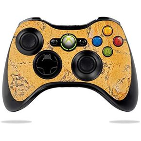 MightySkins Skin Compatible with Microsoft Xbox 360 Controller - Saffron Marble | Protective, Durable, and Unique Vinyl Decal wrap Cover | Easy to Apply, Remove, and Change Styles | Made in The USA