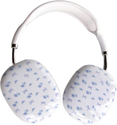 Case Compatible with AirPods Max Headphones, Soft IMD Skin Anti-Scratch Protective Cover Accessories for Flowers Pattern Case Compatible wtih AirPods Max for Women Girls in Saudi Arabia