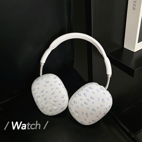 Case Compatible with AirPods Max Headphones, Soft IMD Skin Anti-Scratch Protective Cover Accessories for Flowers Pattern Case Compatible wtih AirPods Max for Women Girls in Saudi Arabia