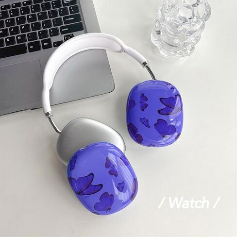 Case Compatible with AirPods Max Headphones, Soft IMD Skin Anti-Scratch Protective Cover Accessories for Flowers Pattern Case Compatible wtih AirPods Max for Women Girls in Saudi Arabia