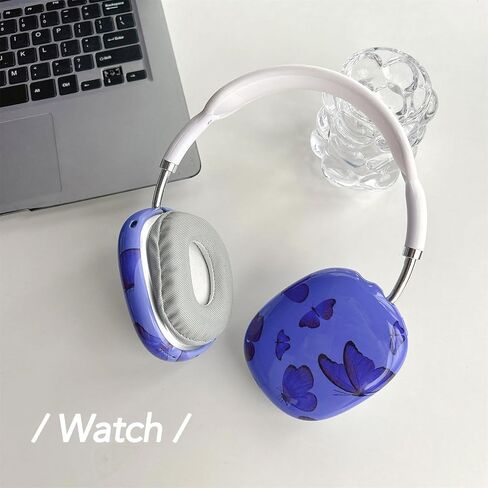 Case Compatible with AirPods Max Headphones, Soft IMD Skin Anti-Scratch Protective Cover Accessories for Flowers Pattern Case Compatible wtih AirPods Max for Women Girls in Saudi Arabia