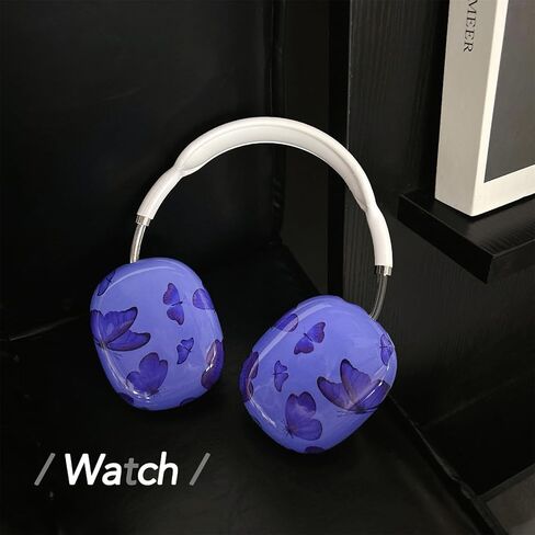 Case Compatible with AirPods Max Headphones, Soft IMD Skin Anti-Scratch Protective Cover Accessories for Flowers Pattern Case Compatible wtih AirPods Max for Women Girls in Saudi Arabia