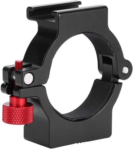 Hot Shoe Adapter Mount, for Zhiyun Smooth 4 Ring Clamp 4 Gimbal Video Expansion Accessory Suitable for Rode Microphone, Spotlight etc in Saudi Arabia