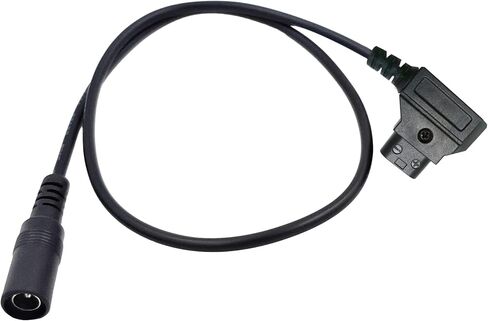 D-Tap إلى DC 5.5 مم × 2.1 مم كابل محول تمديد قابس طاقة أنثى لبطارية تثبيت ذهبية على شكل V، 20 بوصة، مناسب لـ 2.1 5.5 مم أو 2.5 5.5 مم in Kuwait