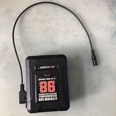 D-Tap إلى DC 5.5 مم × 2.1 مم كابل محول تمديد قابس طاقة أنثى لبطارية تثبيت ذهبية على شكل V، 20 بوصة، مناسب لـ 2.1 5.5 مم أو 2.5 5.5 مم in Kuwait