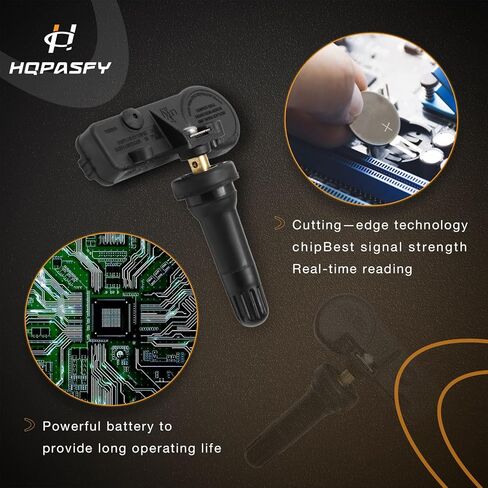 HQPASFY Tire Pressure Sensor 315MHz Tire Pressure Monitoring System Sensor TPMS 4PCS Compatible with 2008-2018 Subaru Forester Tribeca Impreza & More Replaces# 28103SA002, 28103AG00A in Saudi Arabia