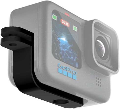محول عمودي من الألومنيوم منخفض المستوى لكاميرات GoPro Hero 12، 11، 10، 9 in Kuwait