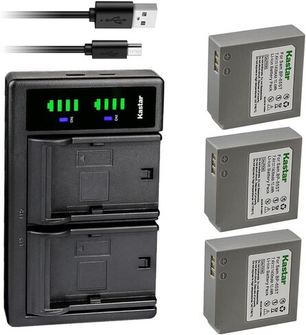 Kastar 2-Pack IA-BP85ST Battery and LTD2 USB Charger Replacement for Samsung SC-HMX20, SC-HMX20C, SC-MX10, SC-MX10P, SC-MX10R, SC-MX20, SMX-F30, SMX-F33, SMX-F34, VP-HMX08, VP-HMX10, VP-MX25 in Kuwait