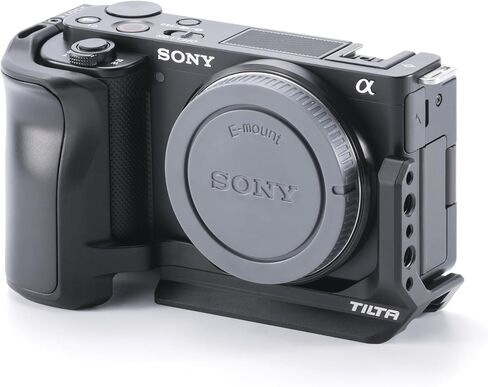 لوحة تركيب Tilta L-Bracket متوافقة مع Sony ZV-E10 - أسود | تصميم خفيف الوزن | تا-T56-LMP-B in Saudi Arabia