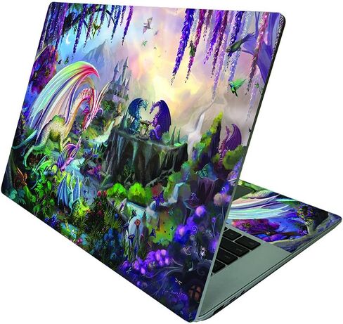 MightySkins Skin Compatible with Microsoft Surface Laptop 4 15" - Dragon Fantasy | Protective, Durable, and Unique Vinyl Decal wrap Cover | Easy to Apply, Remove, and Change Styles | Made in The USA in Saudi Arabia