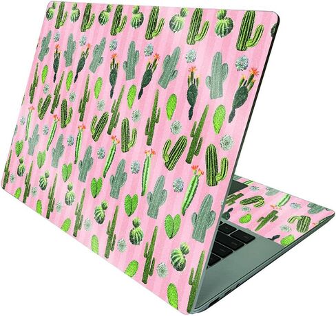 MightySkins Glossy Glitter Skin Compatible with Microsoft Surface Laptop 4 15" - Cactus Garden | Protective, Durable High-Gloss Glitter Finish | Easy to Apply and Change Styles | Made in The USA in Saudi Arabia