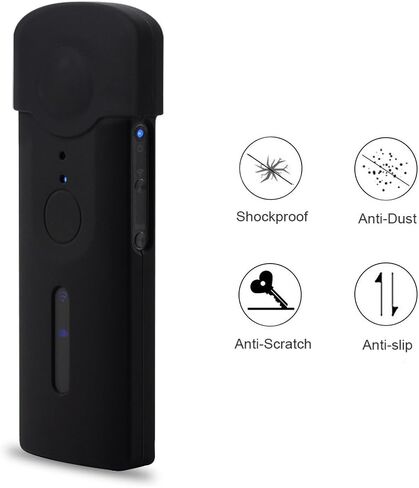 حافظة غطاء Theta V، غطاء سيليكون لكاميرا Ricoh Theta V 360 فقط من HOLACA in Saudi Arabia