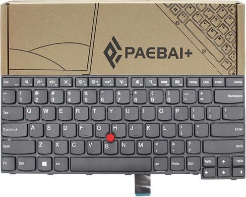 Replacement Laptop Keyboard No Backlight for Lenovo Thinkpad E450 E455 E450C W450 E460 E465 US Layout in Saudi Arabia