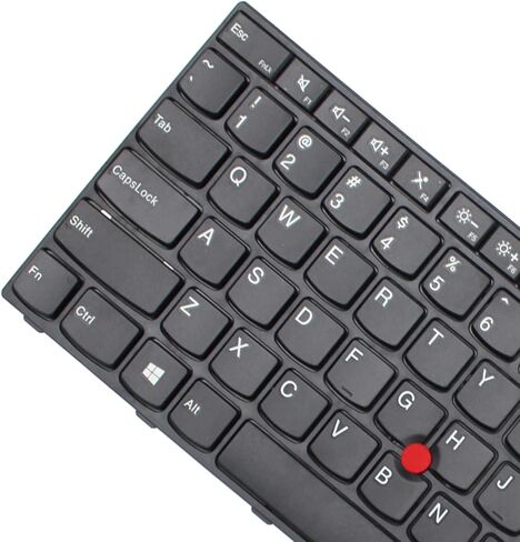 Replacement Laptop Keyboard No Backlight for Lenovo Thinkpad E450 E455 E450C W450 E460 E465 US Layout in Saudi Arabia