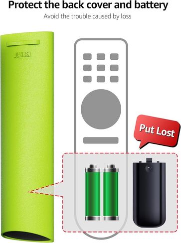 حافظة حماية من السيليكون لجهاز التحكم عن بعد لتلفزيون LG AKB75095308 AKB75095307 AKB75375604 AKB74915305 تتوهج في الظلام، غطاء واقٍ مضاد للانزلاق وقابل للغسل ومضاد للانزلاق لجهاز التحكم عن بعد للتلفزيون الذكي LG (أخضر) in Saudi Arabia