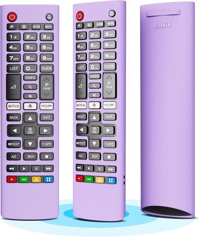 حافظة حماية من السيليكون لجهاز التحكم عن بعد لتلفزيون LG AKB75095308 AKB75095307 AKB75375604 AKB74915305 تتوهج في الظلام، غطاء واقٍ مضاد للانزلاق وقابل للغسل ومضاد للانزلاق لجهاز التحكم عن بعد للتلفزيون الذكي LG (أخضر) in Saudi Arabia