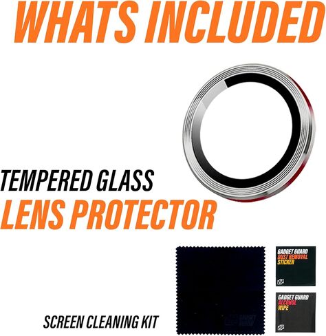 Gadget Guard Camera Lens Protector for iPad Air 5th Air 4th Generation 10.9" (2022/2020 Models), 9H Anti-Scratch HD Clear Tempered Glass, Full Coverage, Easy Installation in Saudi Arabia