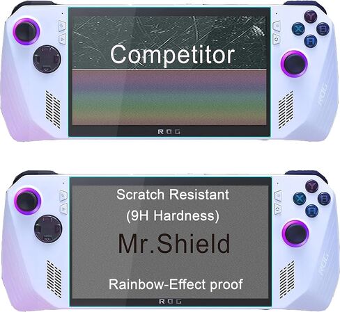 Mr.Shield [3-Pack] Screen Protector For ASUS Rog Ally [Tempered Glass] [Japan Glass with 9H Hardness] Screen Protector in Saudi Arabia