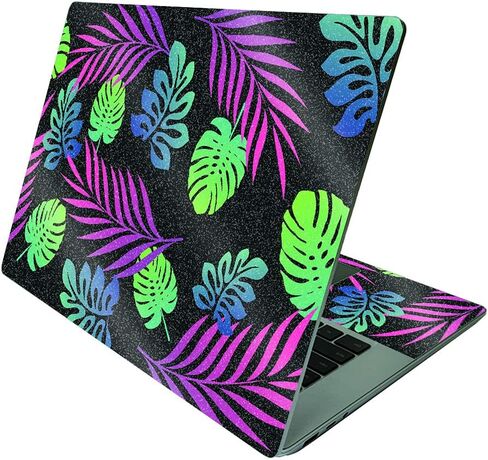 MightySkins Glossy Glitter Skin Compatible with Microsoft Surface Laptop 4 15" - Hyper | Protective, Durable High-Gloss Glitter Finish | Easy to Apply, Remove, and Change Styles | Made in The USA in Saudi Arabia