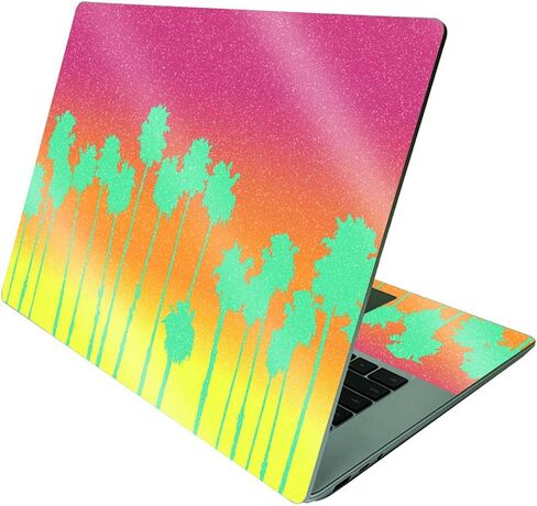 MightySkins Glossy Glitter Skin Compatible with Microsoft Surface Laptop 4 15" - Hyper | Protective, Durable High-Gloss Glitter Finish | Easy to Apply, Remove, and Change Styles | Made in The USA in Saudi Arabia