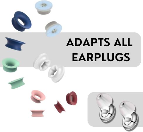 14Pcs Loop Earplugs Mute Inserts Extra 5-10 dB Noise Reduction Adapted to All Loop Experience Ear Plugs Quiet Earplugs Concert, Outdoor, Office, Sound Sensitive, Sleeping in Saudi Arabia