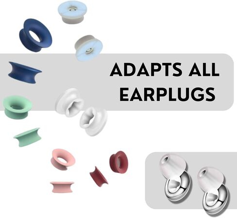 14Pcs Loop Earplugs Mute Inserts Extra 5-10 dB Noise Reduction Adapted to All Loop Experience Ear Plugs Quiet Earplugs Concert, Outdoor, Office, Sound Sensitive, Sleeping in Saudi Arabia