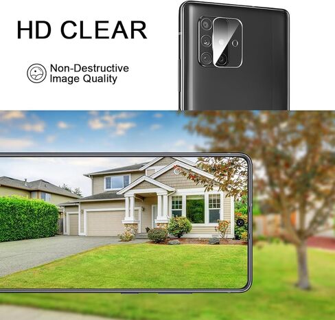 【 3+3 عبوات】Coolpow مصمم لهاتف Samsung Galaxy A71 5G واقي شاشة Samsung A71 5G واقي شاشة من الزجاج المقوى، أداة سهلة التثبيت 9H، فائقة الدقة، مقاومة للخدش، خالية من الفقاعات، صديقة للحافظة in Kuwait