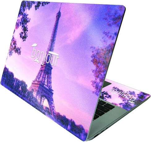 MightySkins Glossy Glitter Skin Compatible with Microsoft Surface Laptop 4 15" - Wildheart | Protective, Durable High-Gloss Glitter Finish | Easy to Apply, Remove, and Change Styles | Made in The USA in Saudi Arabia