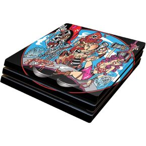 MightySkins Skin Compatible with Sony Playstation 4 Pro PS4 wrap Cover Sticker Skins Ahoy Matey
