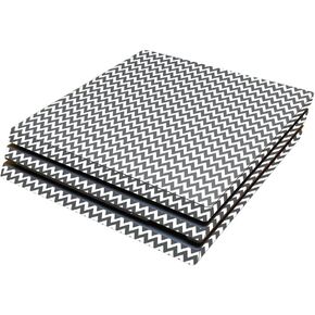 MightySkins Skin Compatible with Sony Playstation 4 Pro PS4 wrap Cover Sticker Skins Gray Chevron