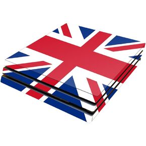MightySkins Skin Compatible with Sony Playstation 4 Pro PS4 wrap Cover Sticker Skins British Pride