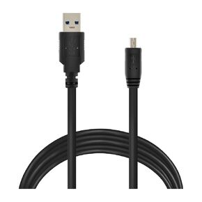 20ft USB UC E17 8 Pin to USB 2.0 - Extra Long USB to 8 Pin UC E17 USB Cable Tether Cable (Black)