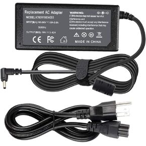 65W AC Adapter Charger for Acer Chromebook 11 R11 13 14 15 C720 C730 C731 CB3 CB5 CB3-111 CB3-131 CB3-132 CB5-311 CB3-431 CB3-531;Aspire P3 P3-131 R11 R14 R5-471T S7 S7-191 S7-391 S7-392 PA-1450-26