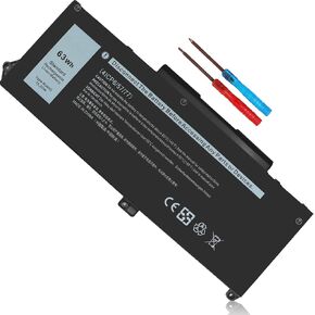 Emanjor 63Wh RJ40G 15.2V Latitude 5520 5420 Precision 3560 Laptop Battery Replacement for Dell P137G P137G001 P104F P104F001 P104F002 RJ4OG 075X16 01K2CF 0WK3F1 005R42 4-Cell