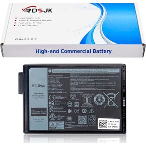 XVJNP 6JRCP M0TN3 Laptop Battery for Dell Latitude 5430 7330 Rugged Extreme P148G P148G001 P149G P149G001 Series 0XVJNP 06JRCP 0M0TN3 KD1CT 0KD1CT 451-BCWQ 11.4V 53.5Wh 4457mAh