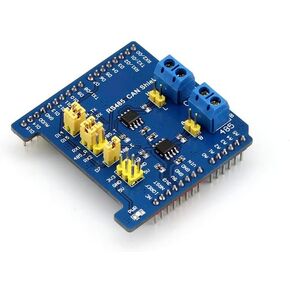 Waveshare RS485 CAN Shield Enable RS485/CAN Communication Functions for STM32 NUCLEO Development Board Compatible with UNO, Leonardo 3.3V