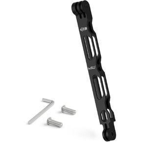 HSU Extension Arm for GoPro, Aluminum Pole Mount Helmet Stick Extension Arm Mount for GoPro Hero 13/12/11/10/9/8/7/6/5 Black, DJI Osmo Action and More (6.5")