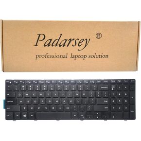 Padarsey 15 3000 Keyboard with Frame Compatible with Dell Inspiron 15 3541 3542 3543 3551 3558 3559 5000 5542 5545 5547 5548 5551 5555 5558 and 17 5000 Series US Layout