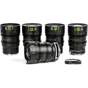 NiSi Athena Prime 40mm T1.9 E Mount - Full Frame Cinema Lens Compatible with Sony E Mount Cameras